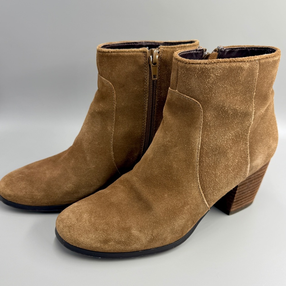 J Jill suede boots with 2.5” heels - Picture 3 of 4